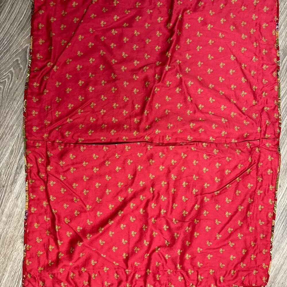 Decorative Red Paisley Home Bedding Pillow Sham - Brand